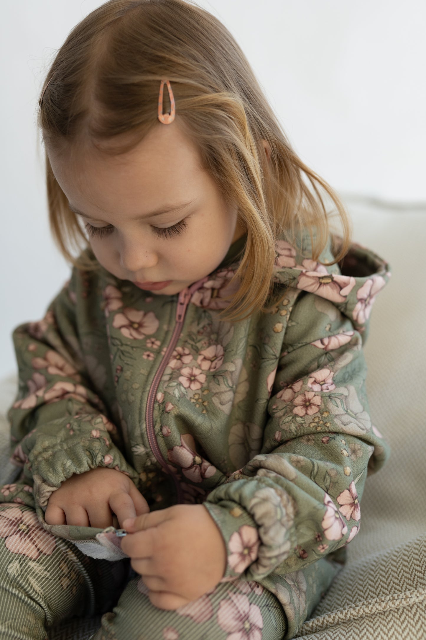 Bluza na zamek FLOWER