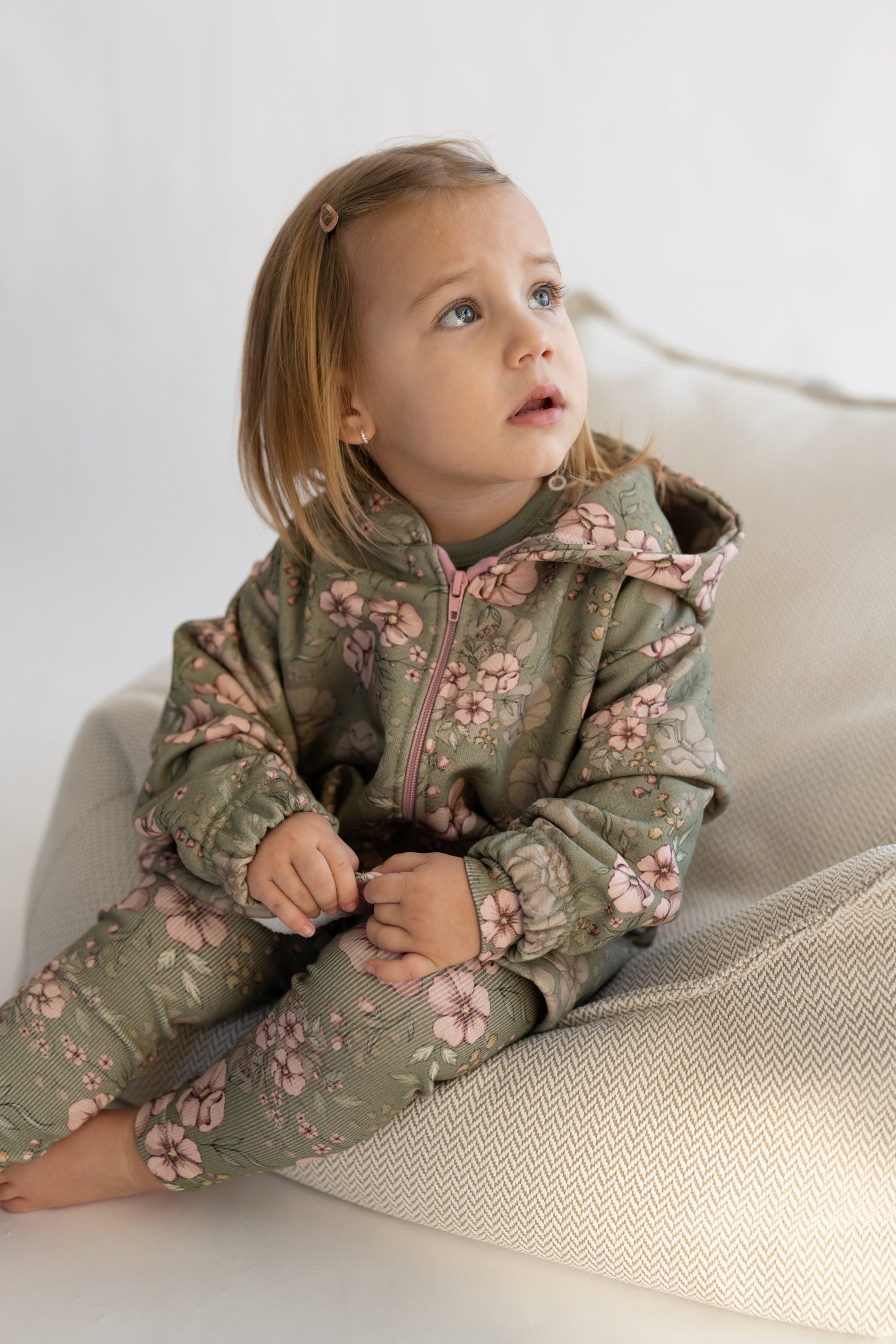 Bluza na zamek FLOWER