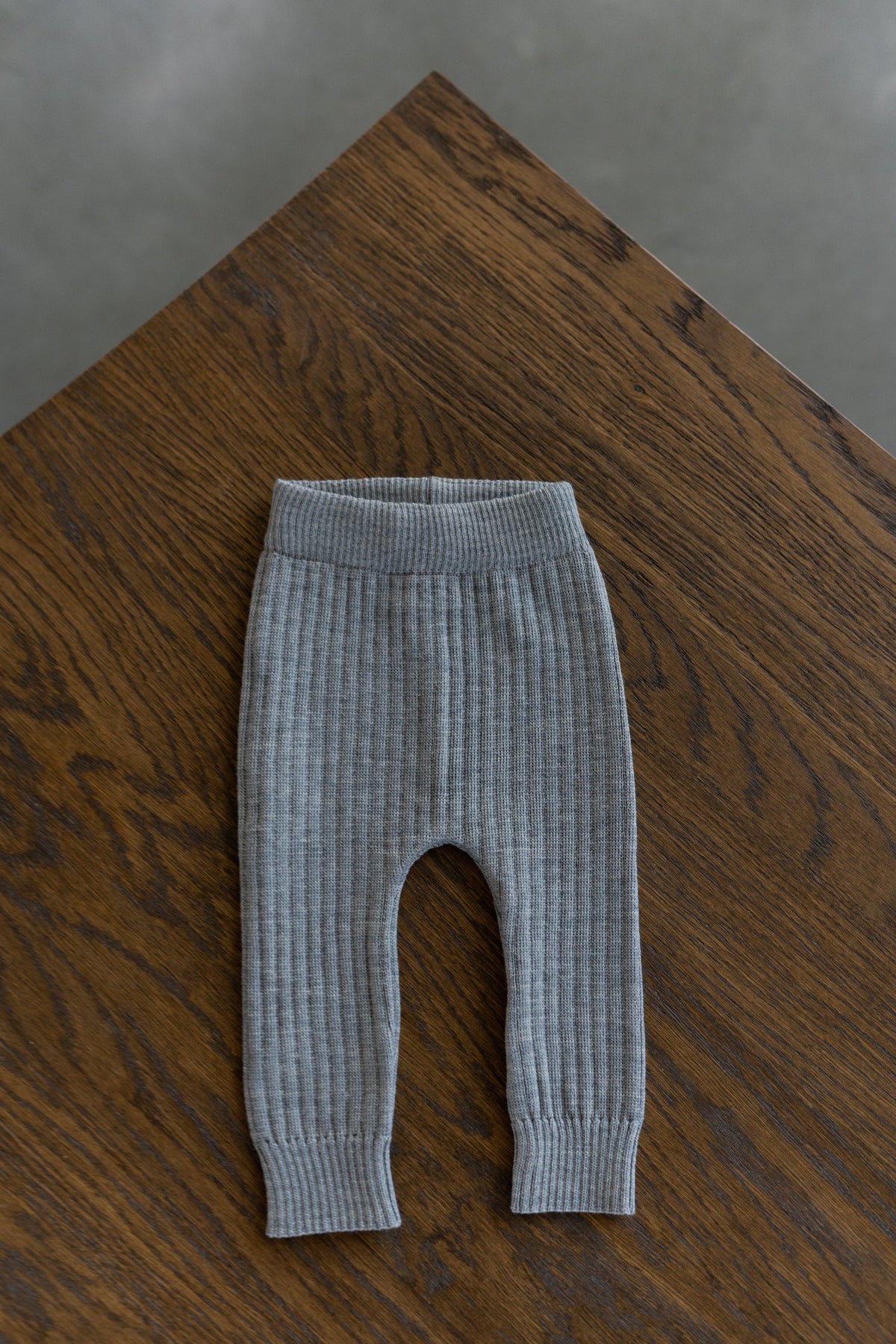 Legginsy merino SILVER BLUE