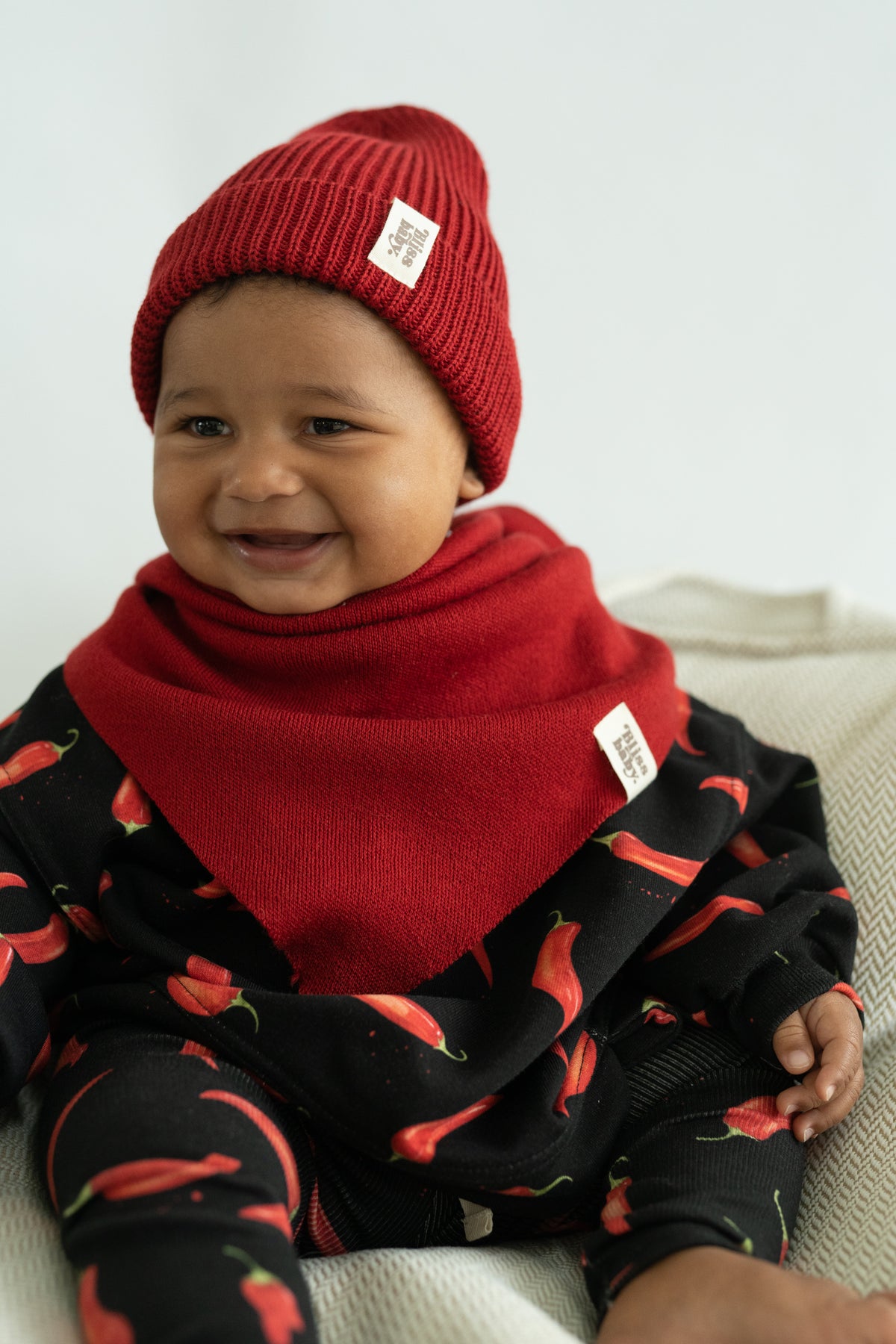 Chusta merino CHERRY
