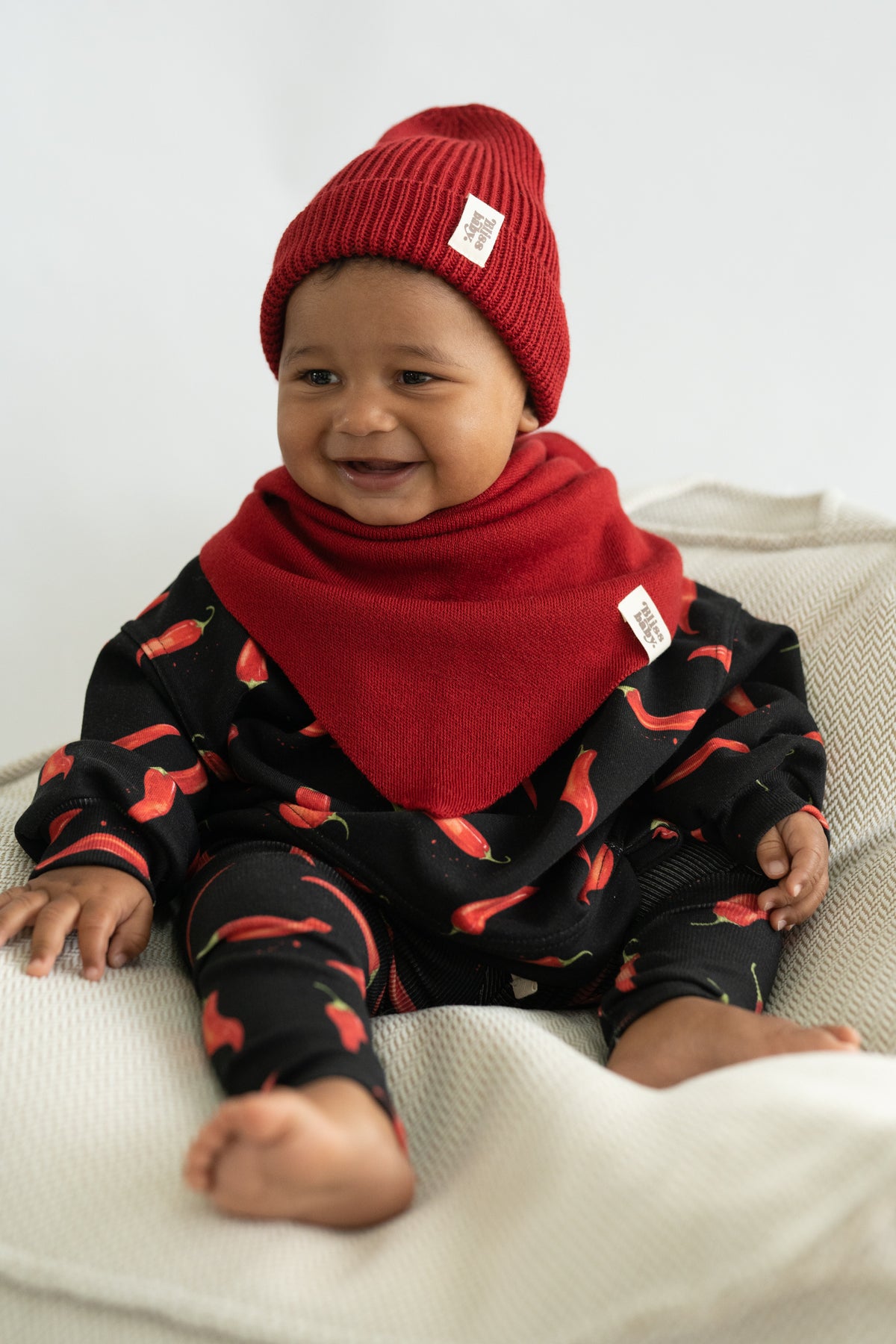 Chusta merino CHERRY
