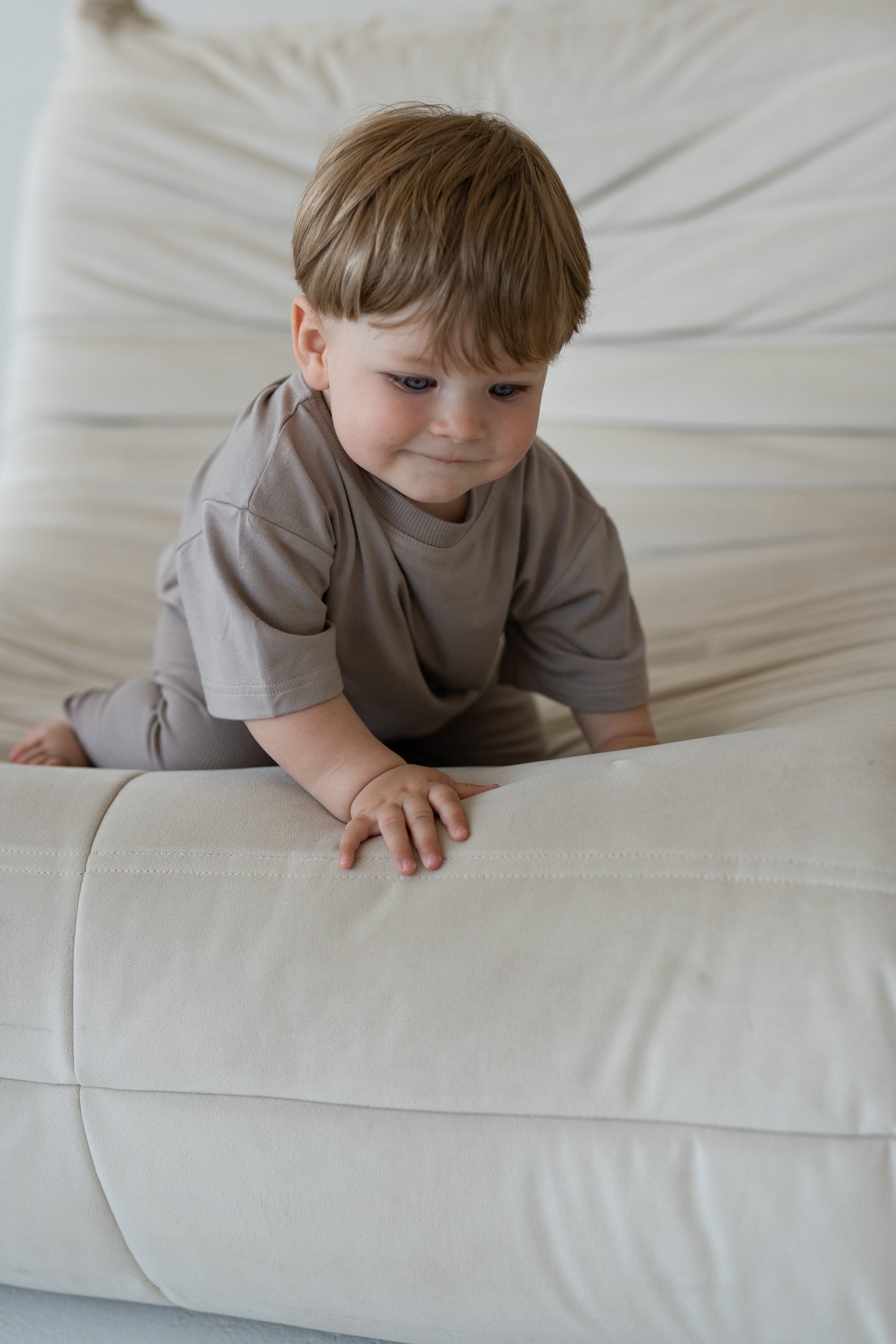 T-shirt oversize BAMBOO TAUPE