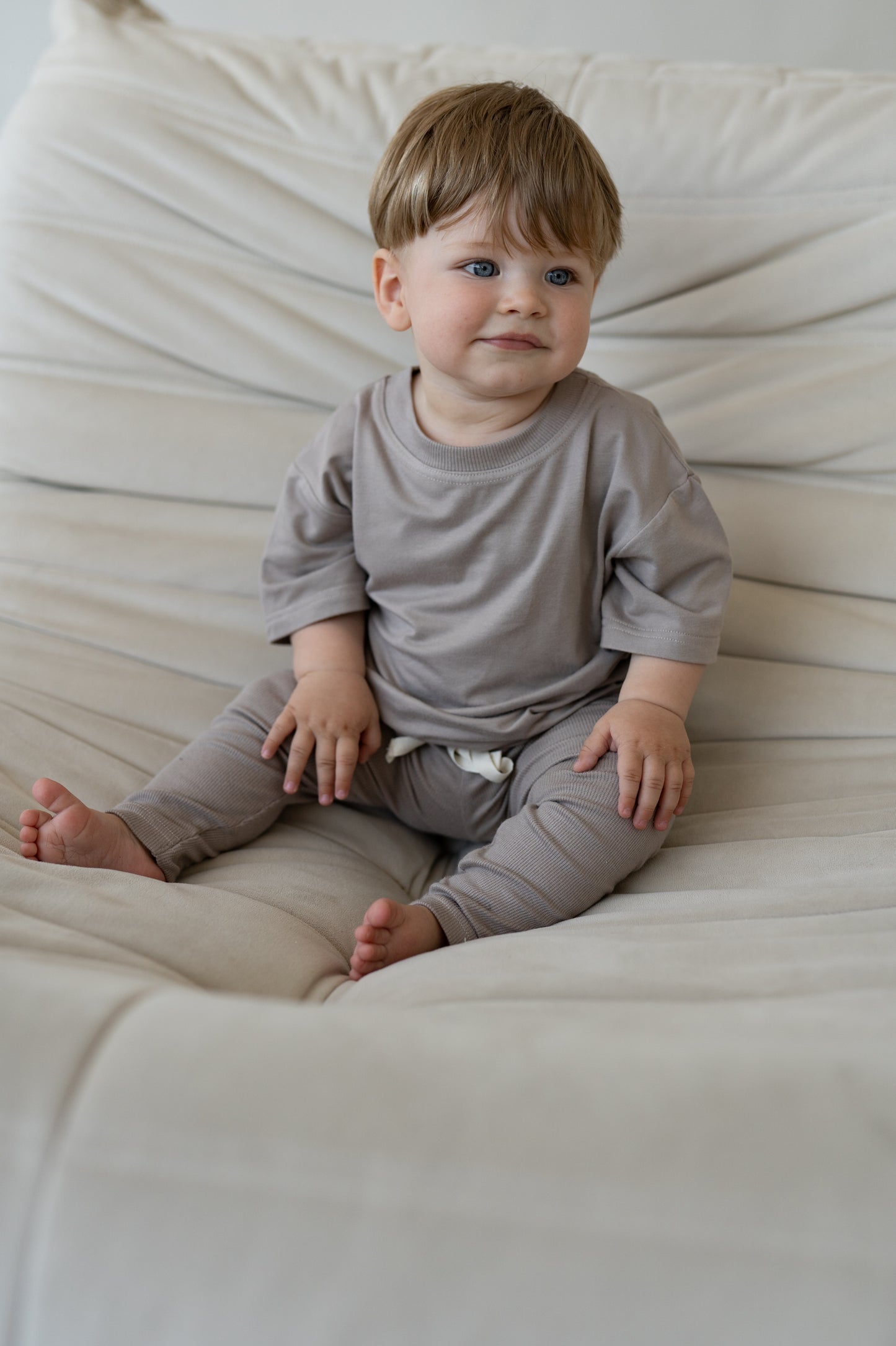 T-shirt oversize BAMBOO TAUPE