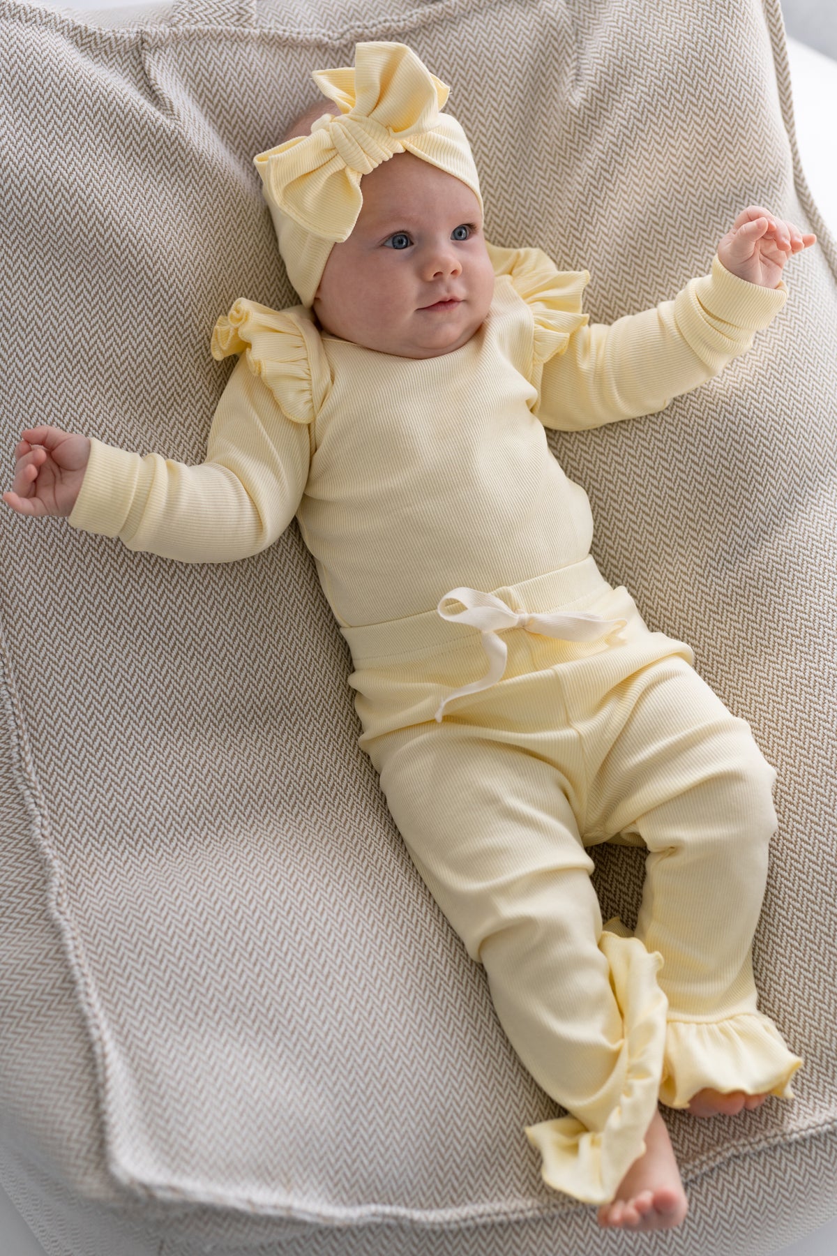 Legginsy z falbanką BUTTER
