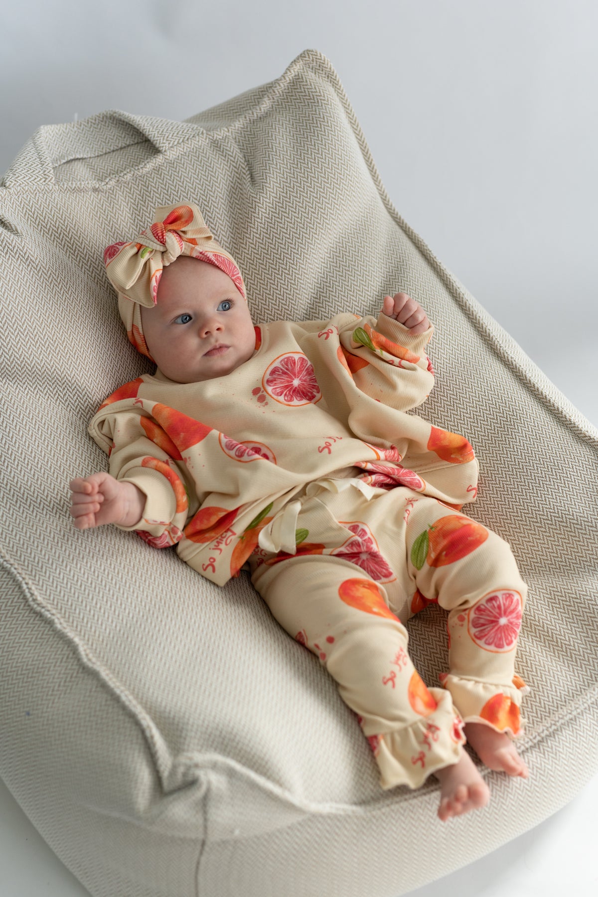 Legginsy z falbanką GRAPEFRUIT