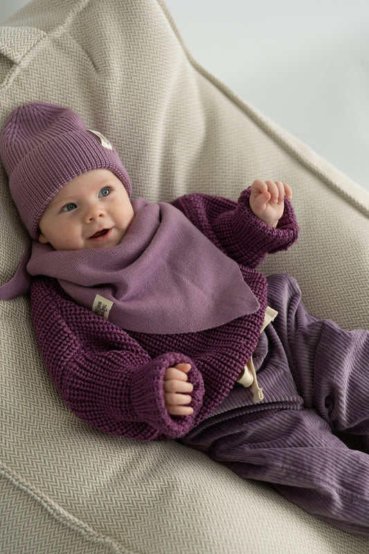 Chusta merino LILA