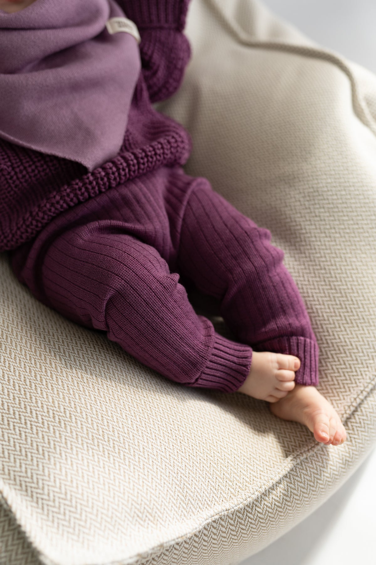 Legginsy merino GRAPE