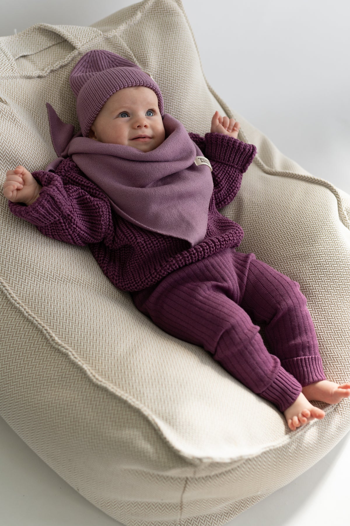 Legginsy merino GRAPE