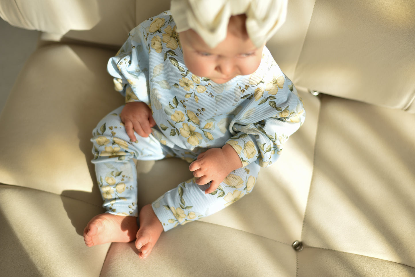 Legginsy RÓŻE BŁĘKITNE