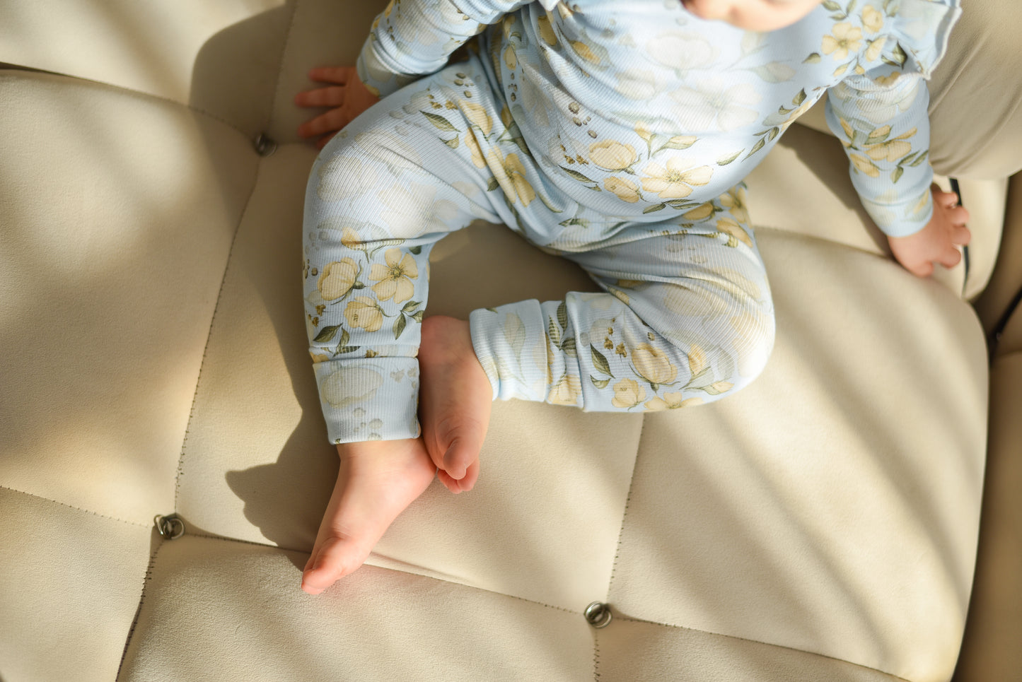 Legginsy rosnące RÓŻE BŁĘKIT