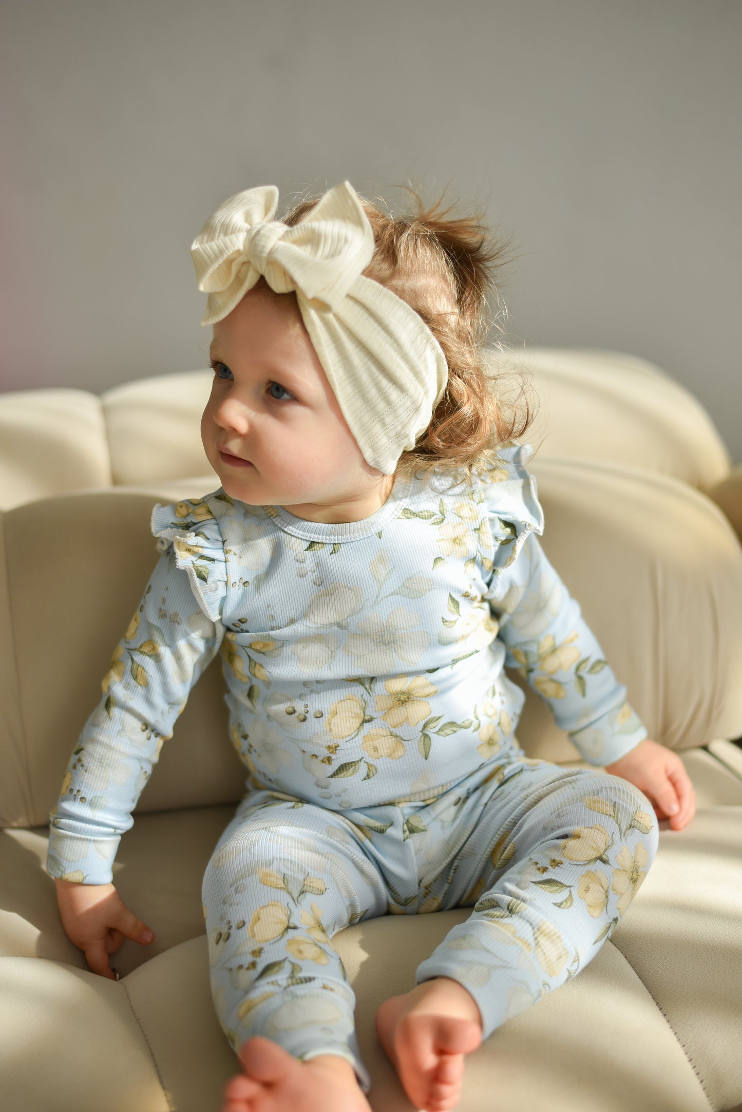Legginsy rosnące RÓŻE BŁĘKIT
