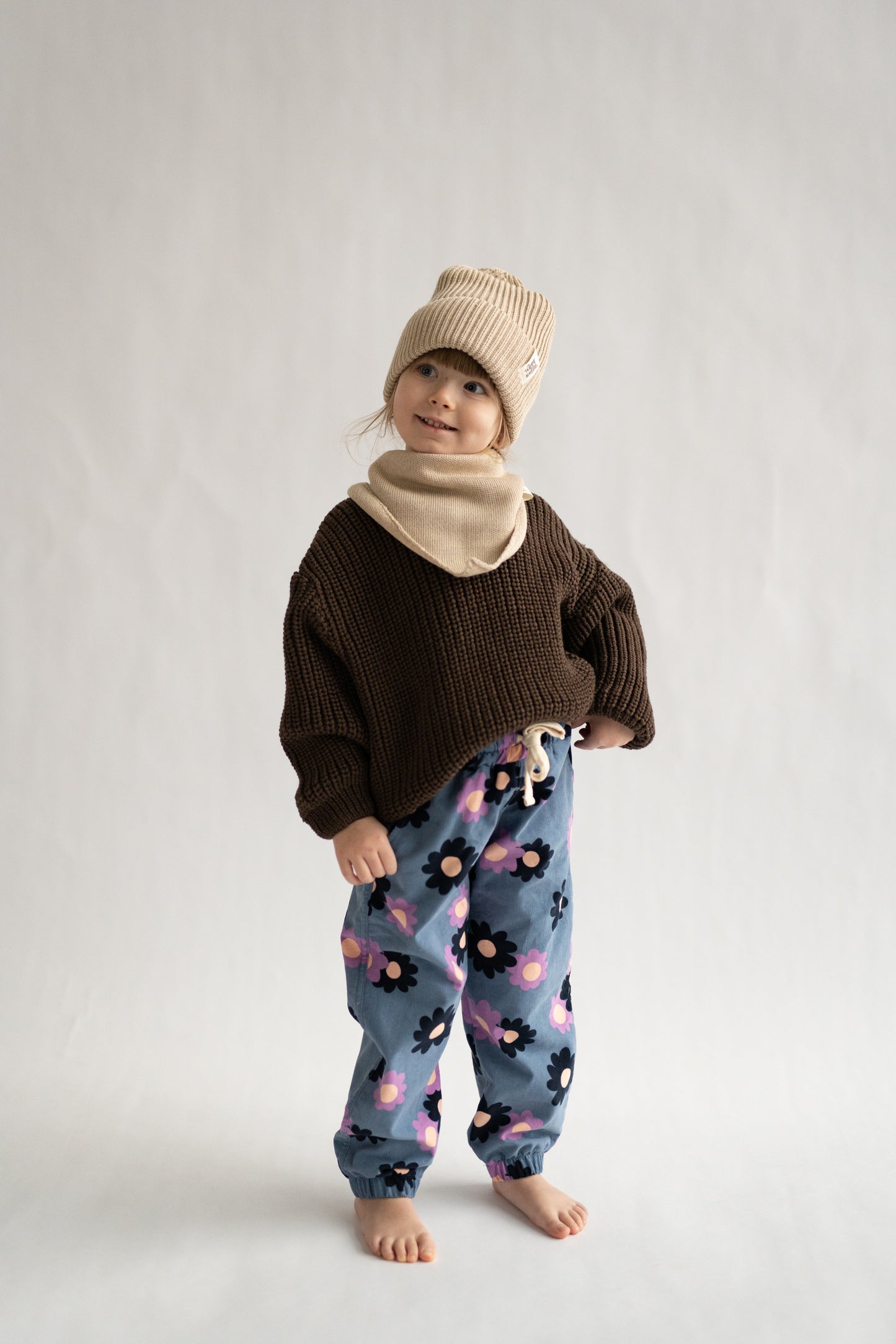 Sweter merino CZEKOLADOWY