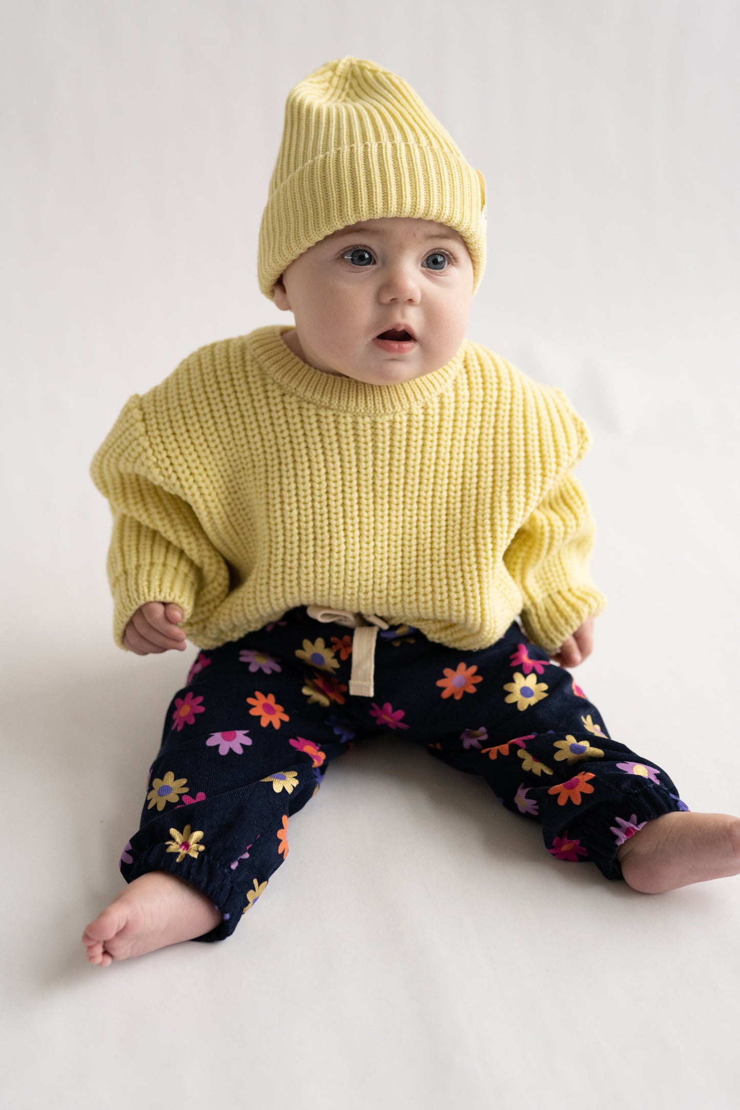 Sweter merino KANARKOWY
