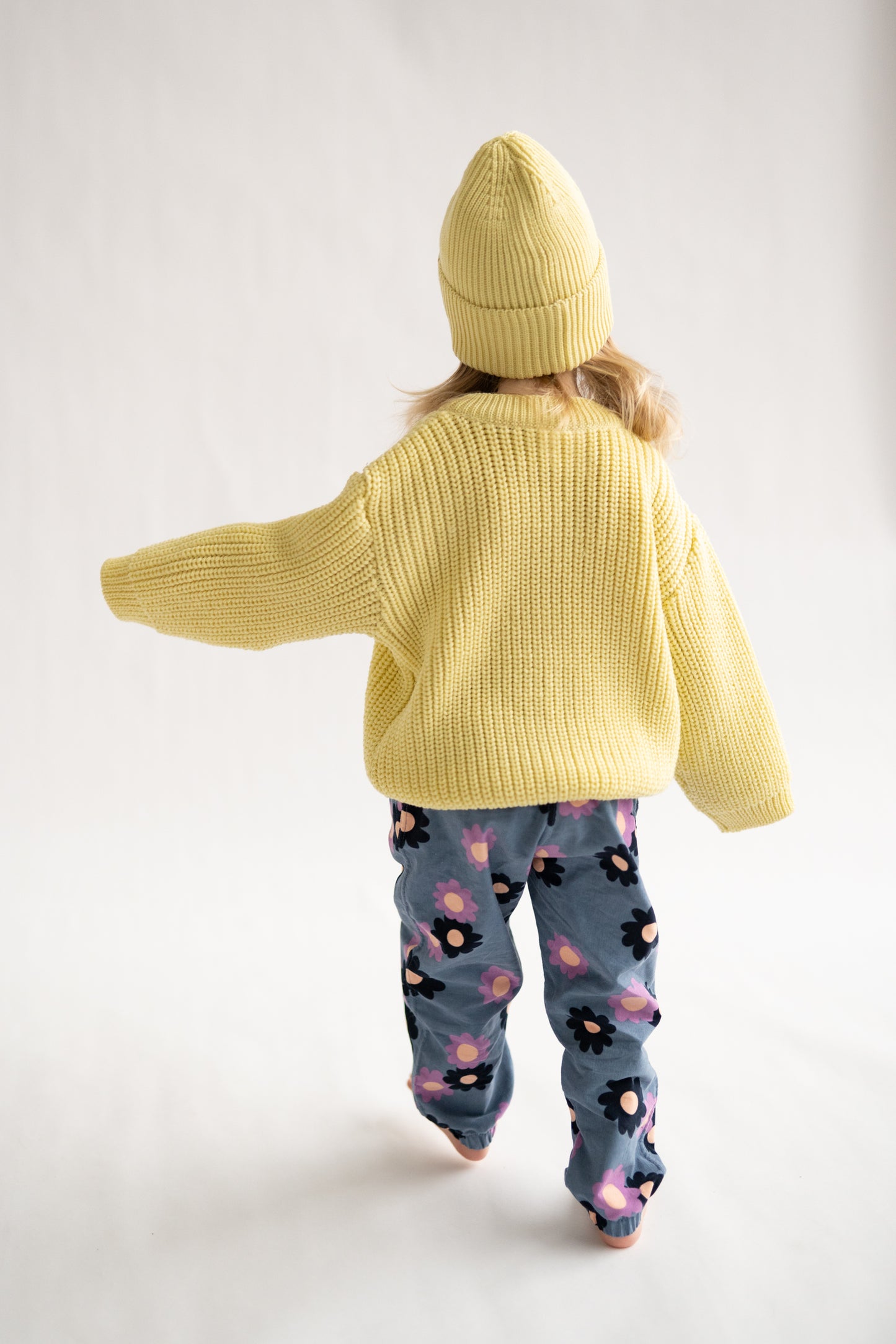 Sweter merino KANARKOWY
