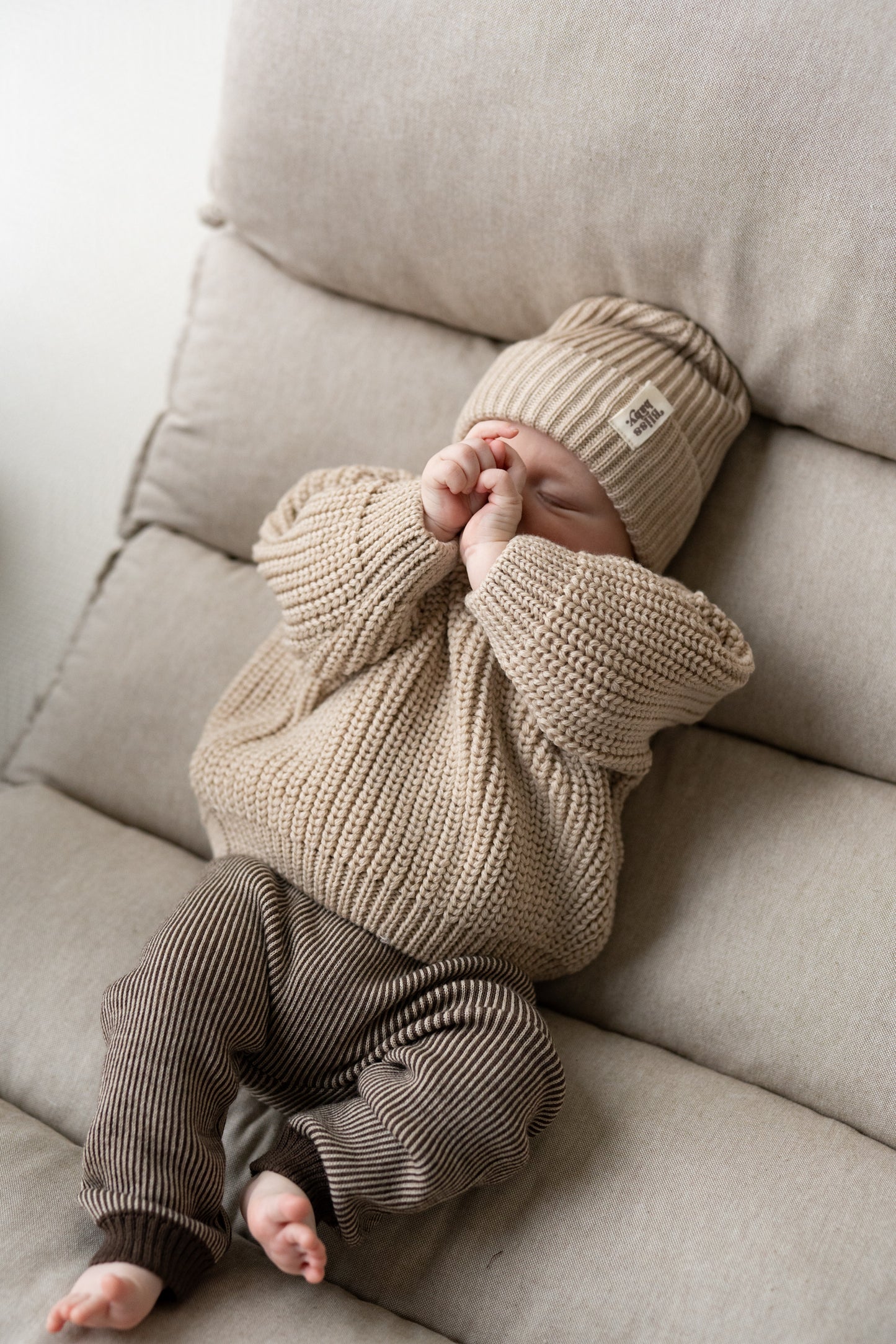 Legginsy merino STRIPES