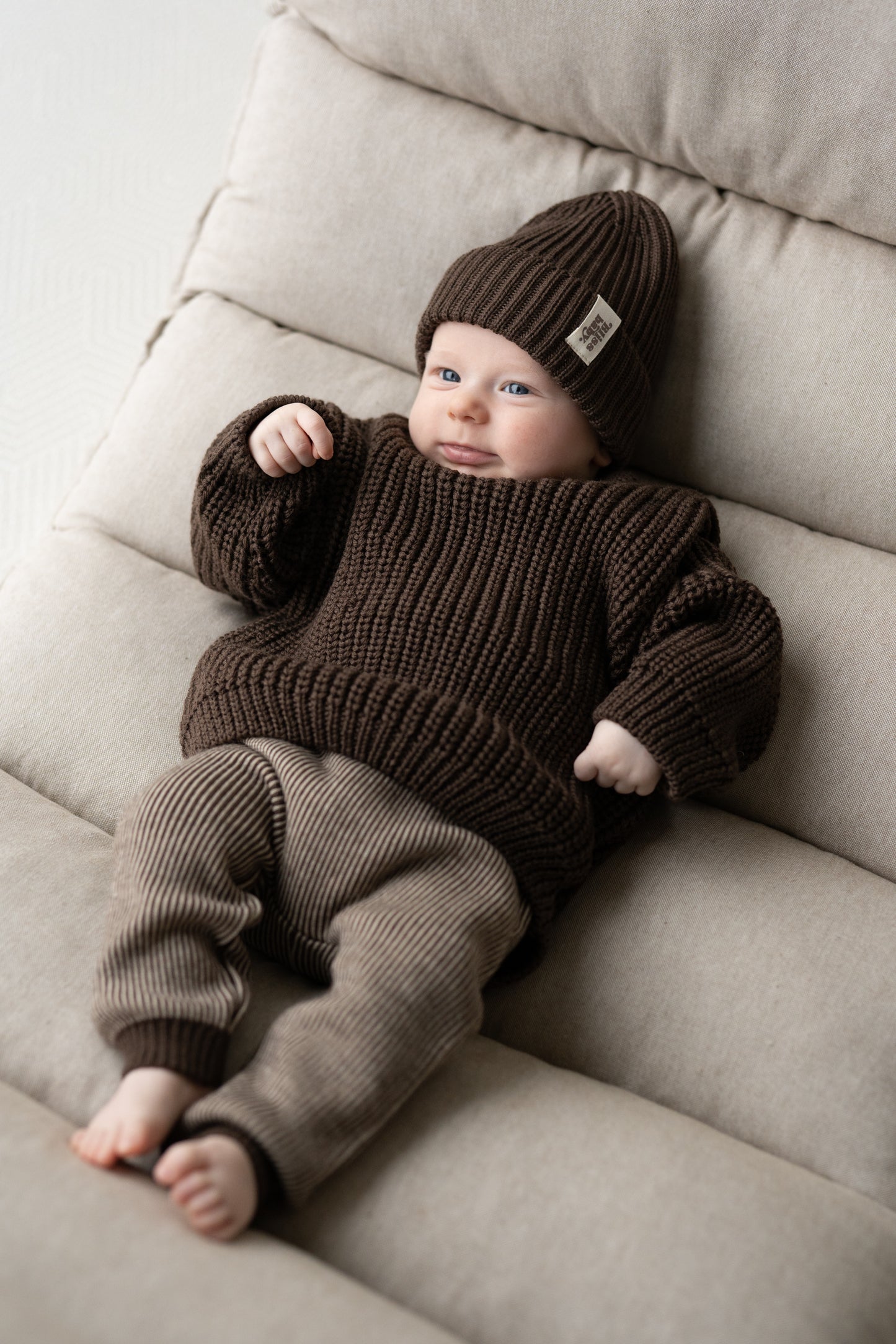 Legginsy merino STRIPES