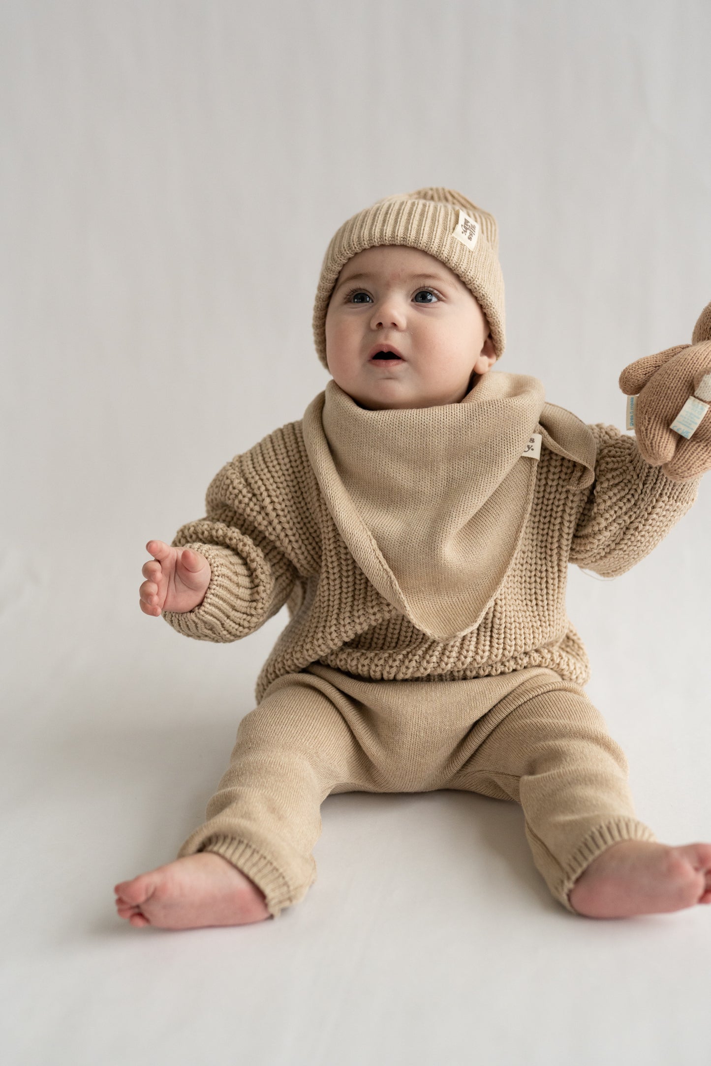 Legginsy merino BEŻ