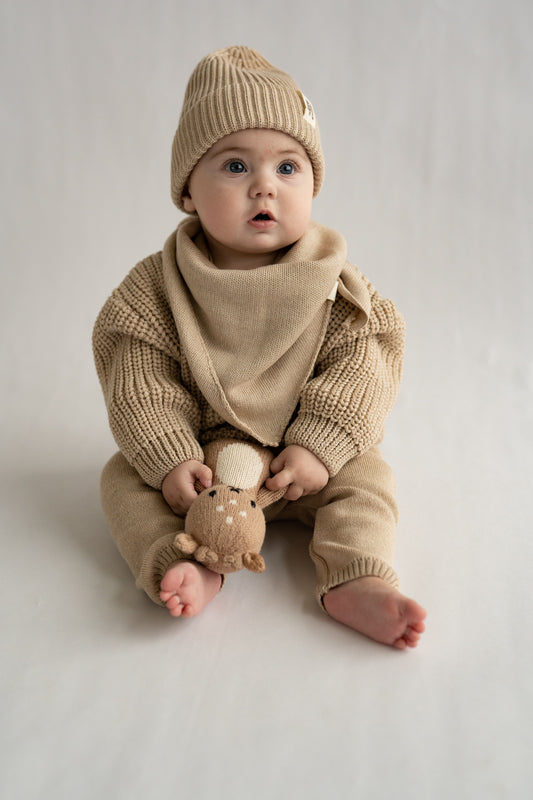 Szalik trójkątny merino