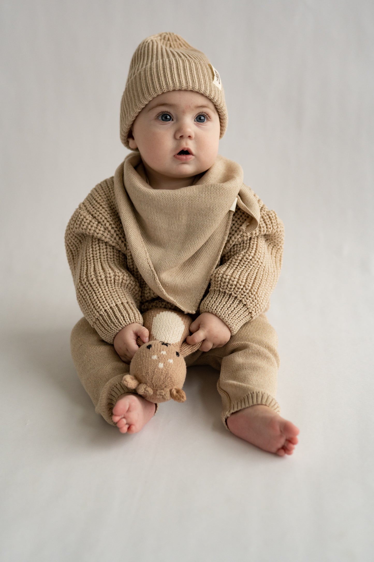 Legginsy merino BEŻ