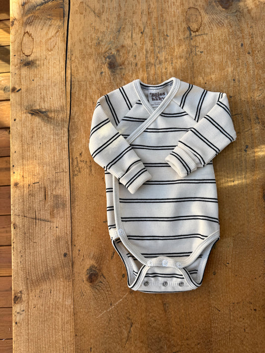 Body rosnące kopertowe SOFT STRIPES