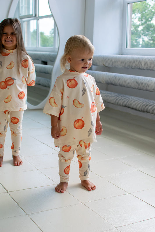 Legginsy BRZOSKWINKA