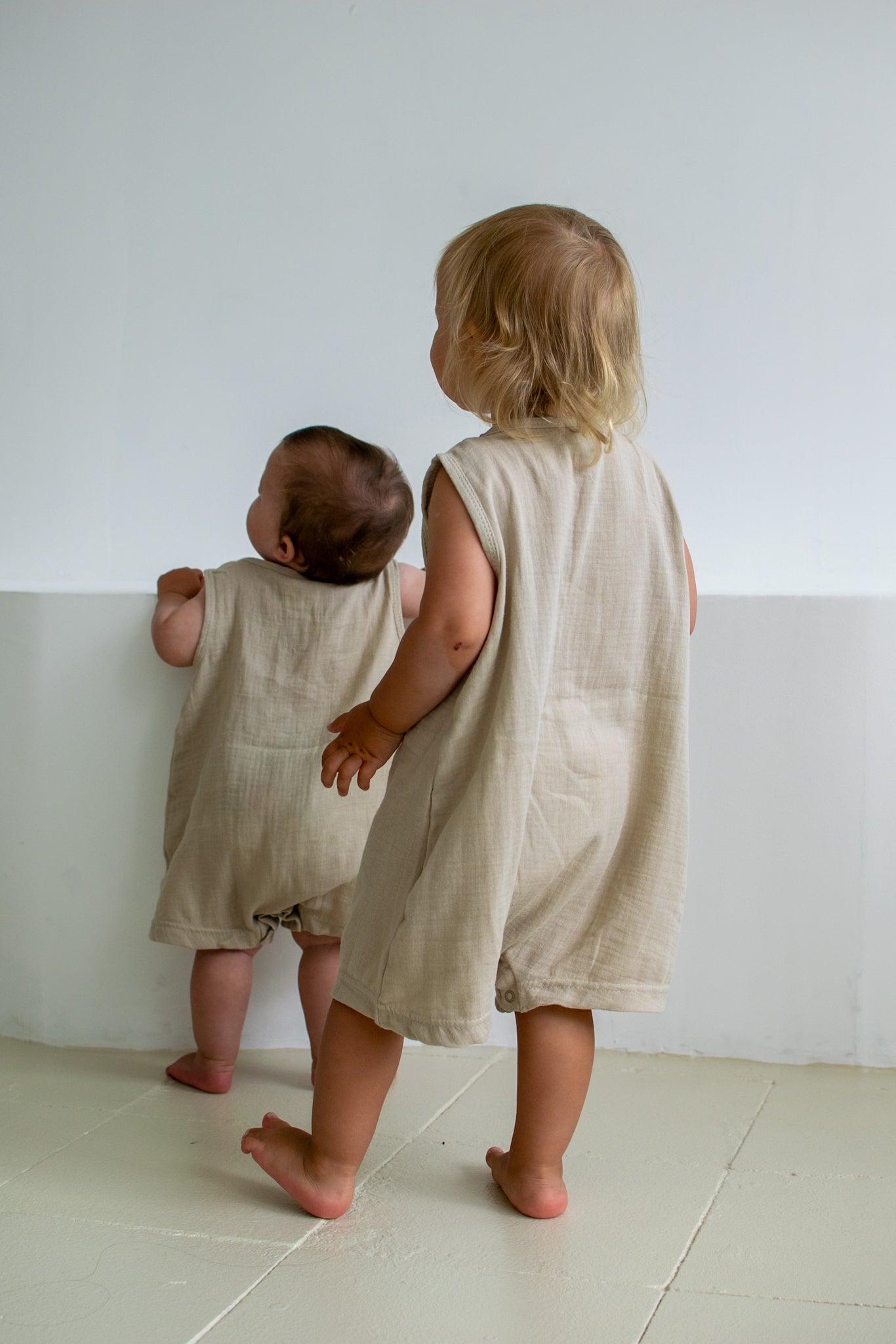 Rompers muślinowy LATTE